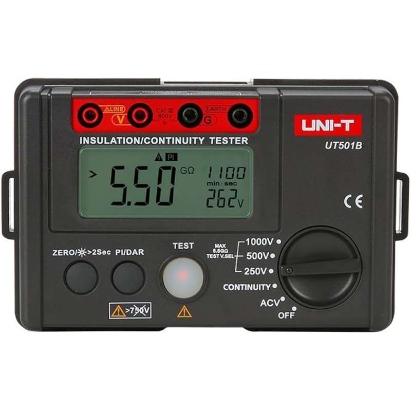Miernik rezystancji izolacji elektrycznych UNI-T UT501B